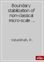 Boundary stabilization of non-classical micro-scale beams