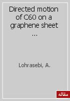 Directed motion of C60 on a graphene sheet subjected to a temperature gradient